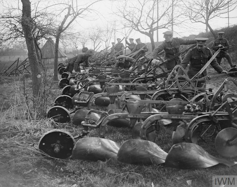 trenches after ww1