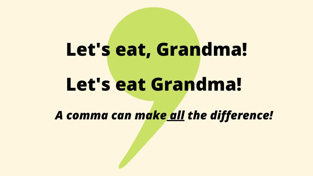 Who invented the comma ?