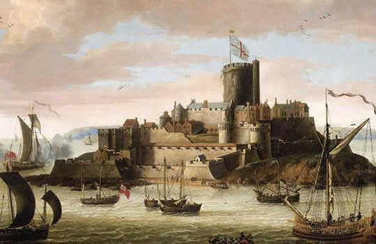 Castel Cornet’s most famous prisoner – General Lambert