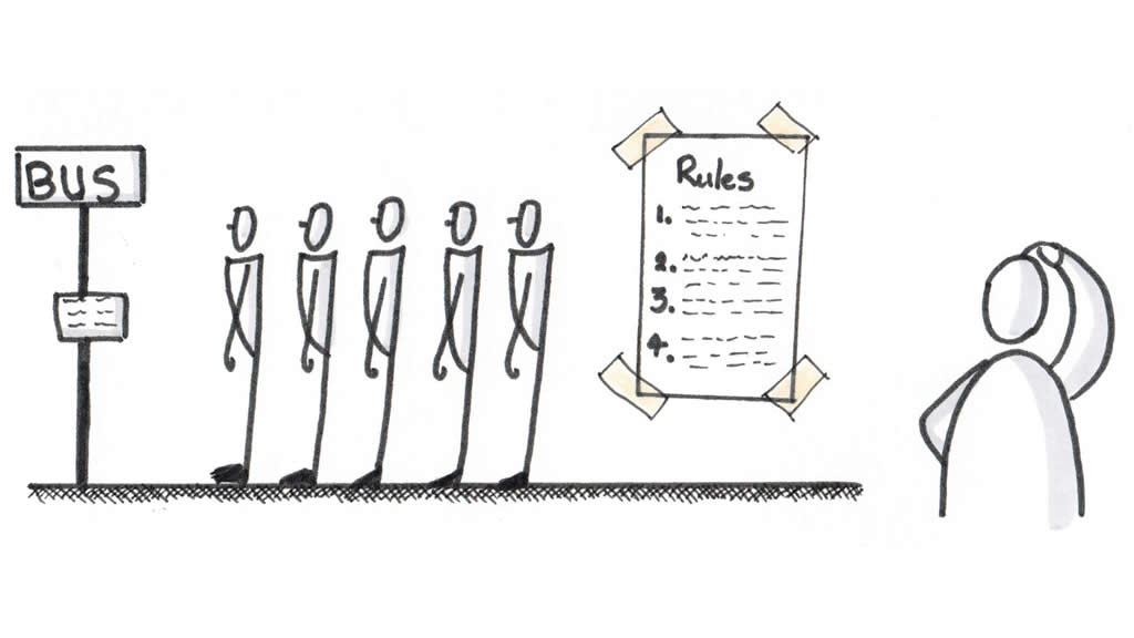 Being British and the Art of Queuing