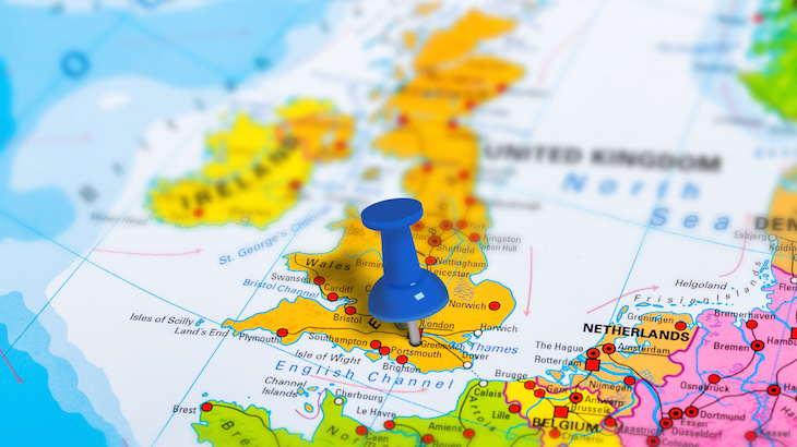 When did Greenwich become the centre of every world map?